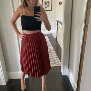 H&M silk skirt, perfect condition!